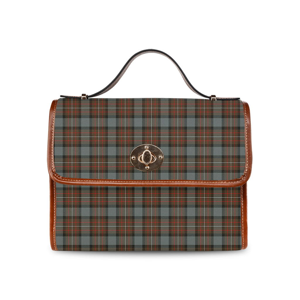 ferguson-weathered-tartan-leather-strap-waterproof-canvas-bag