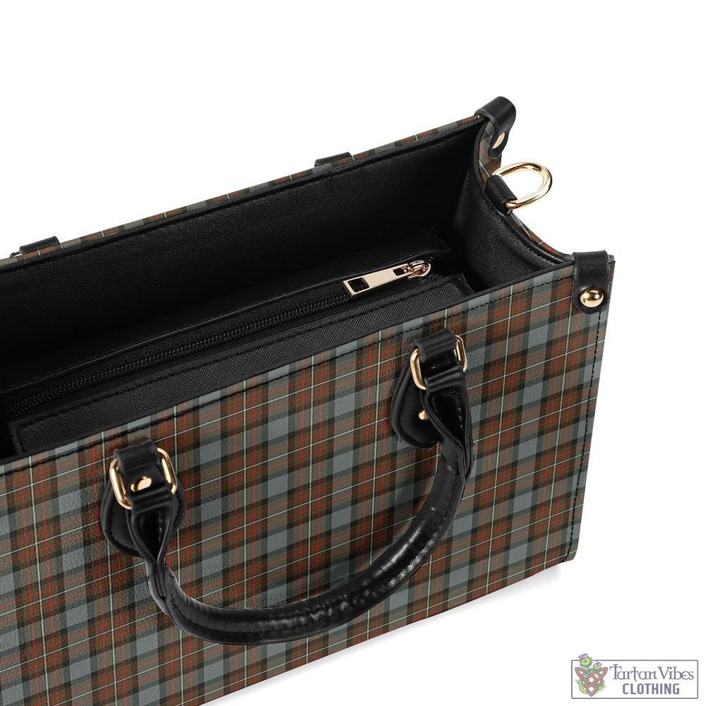 Tartan Vibes Clothing Ferguson Weathered Tartan Luxury Leather Handbags