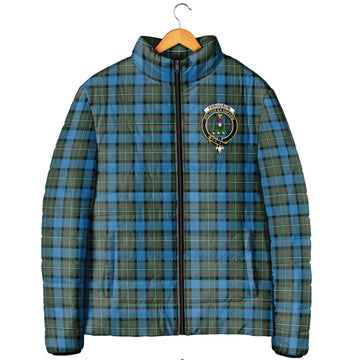 Fergusson Ancient Tartan Padded Jacket with Family Crest