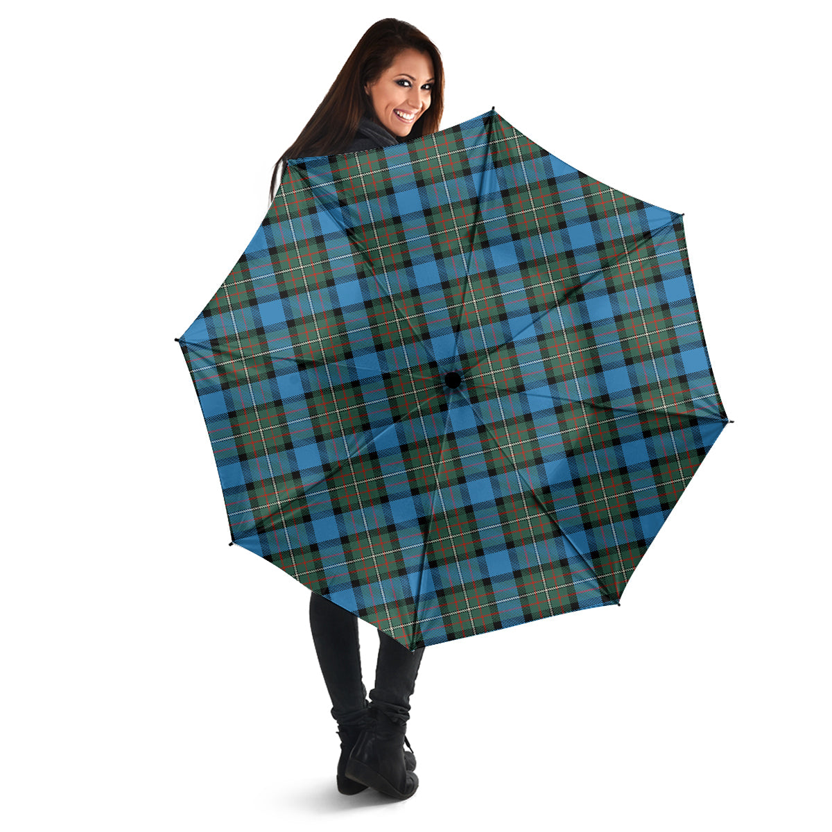 Fergusson Ancient Tartan Umbrella - Tartanvibesclothing