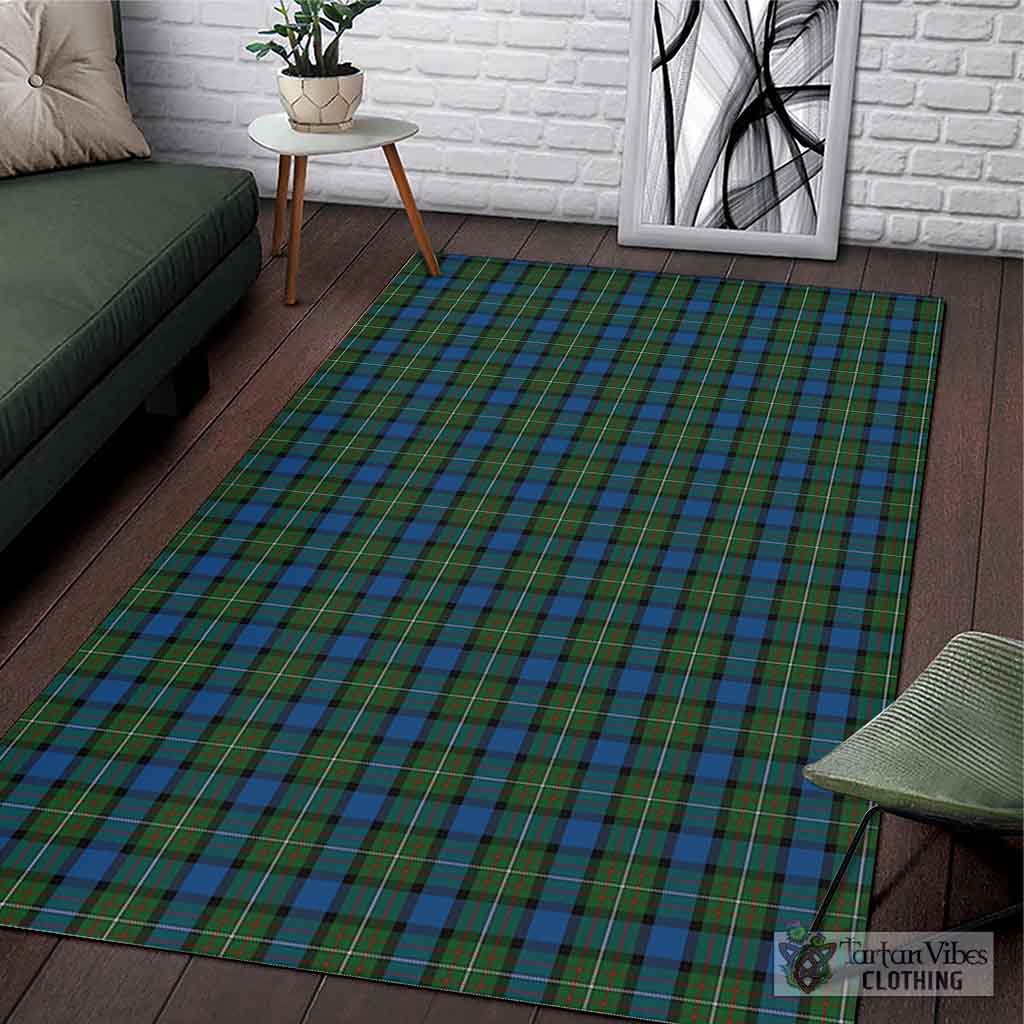 Tartan Vibes Clothing Fergusson of Atholl Tartan Area Rug