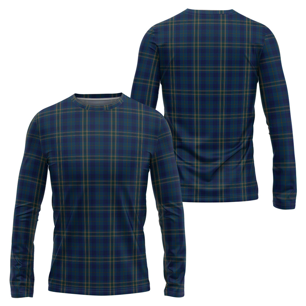 Fermanagh County Ireland Tartan Long Sleeve T-Shirt Unisex - Tartan Vibes Clothing