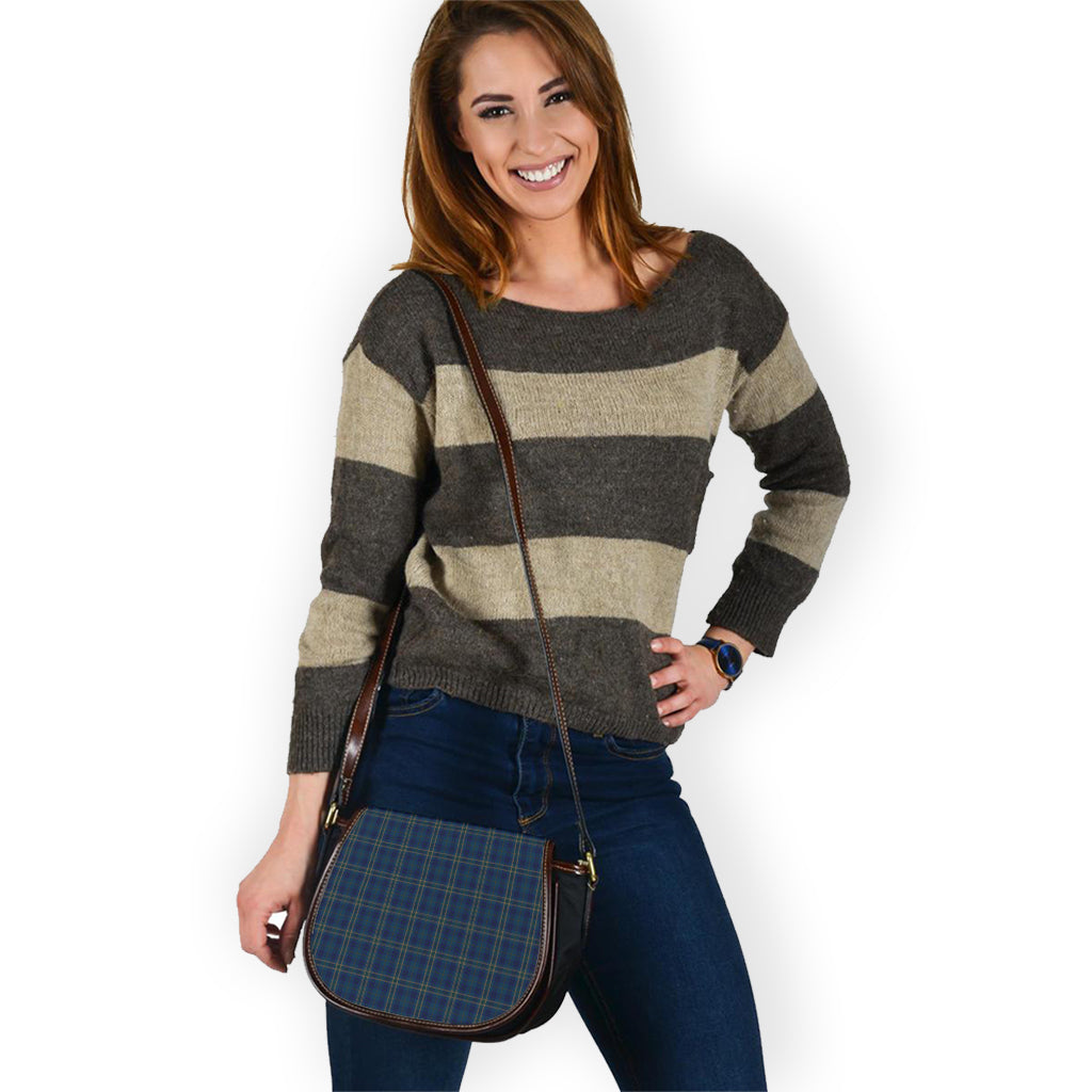 Fermanagh County Ireland Tartan Saddle Bag - Tartan Vibes Clothing