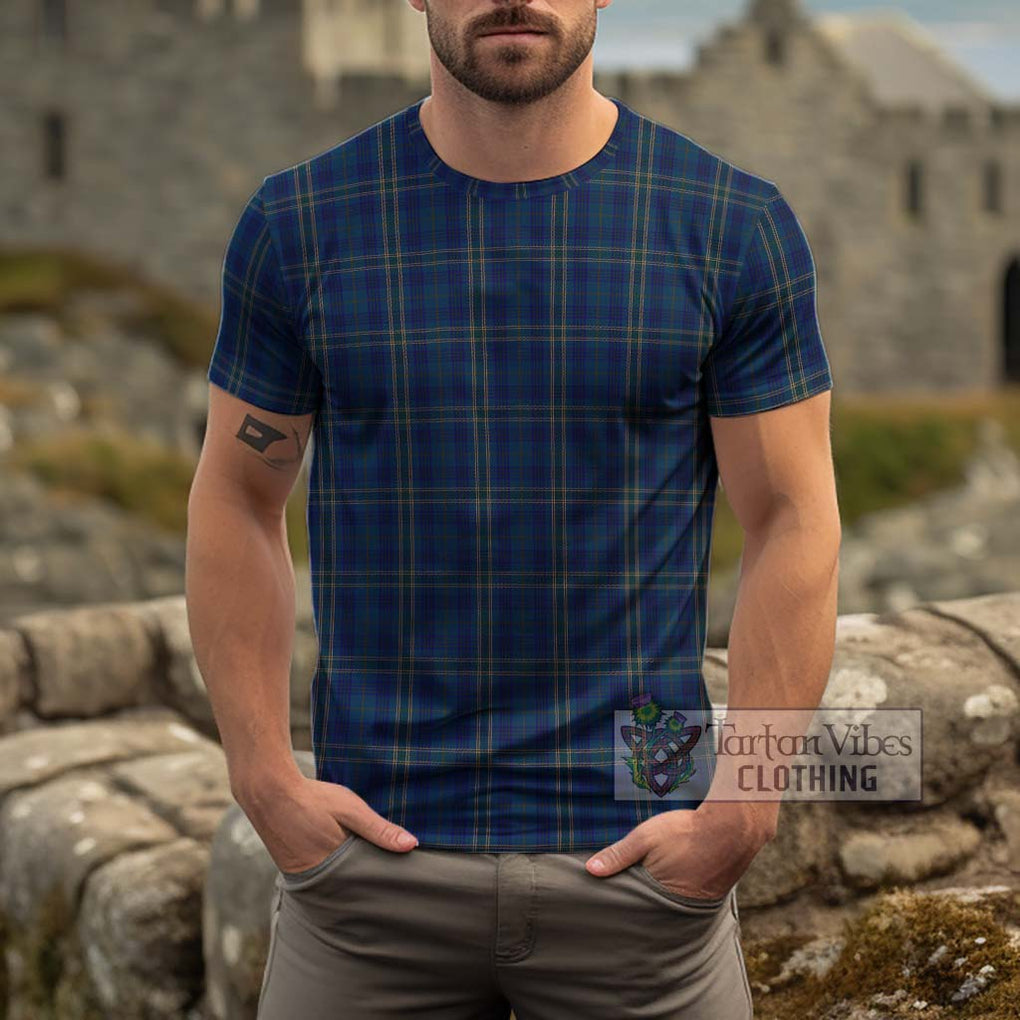 Fermanagh County Ireland Tartan Cotton T-Shirt Kid's Shirt - Tartan Vibes Clothing