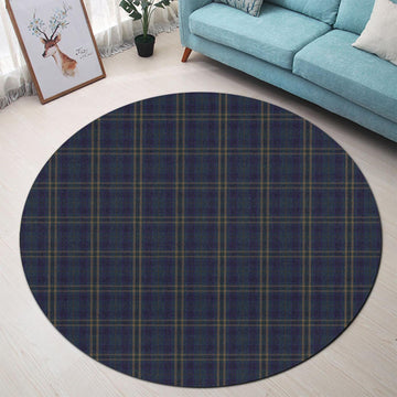 Fermanagh County Ireland Tartan Round Rug