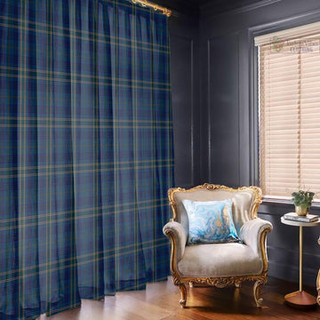 Fermanagh County Ireland Tartan Window Curtain