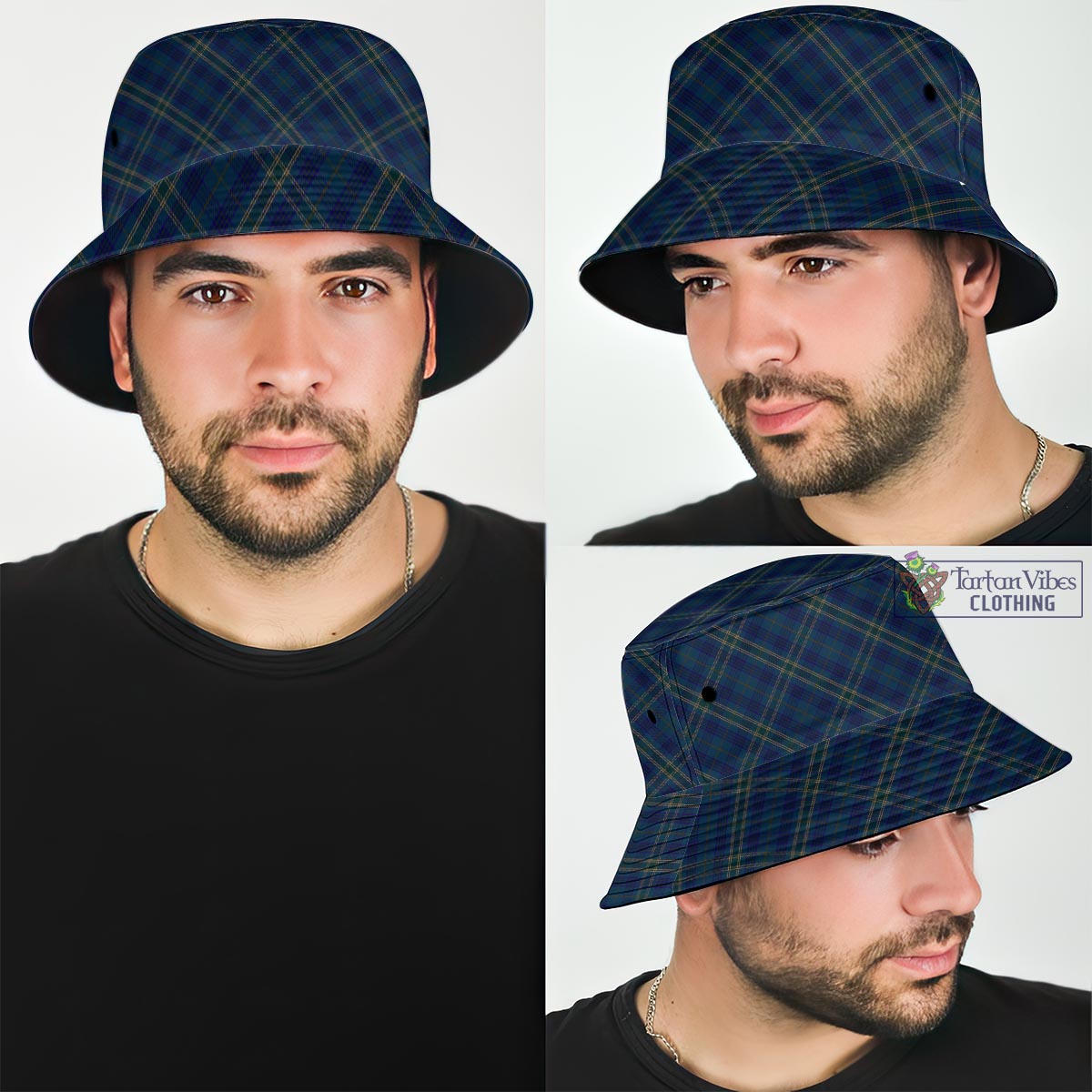 Tartan Vibes Clothing Fermanagh County Ireland Tartan Bucket Hat