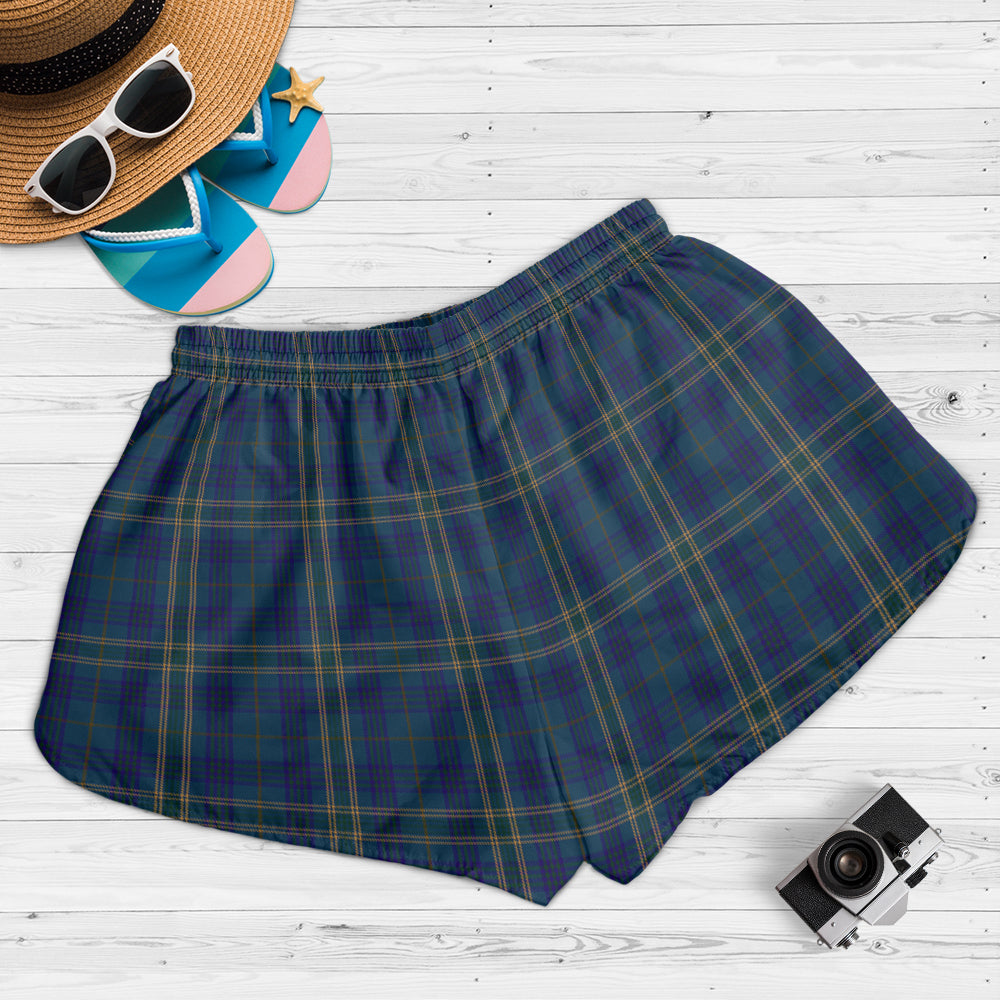 Fermanagh County Ireland Tartan Womens Shorts - Tartan Vibes Clothing