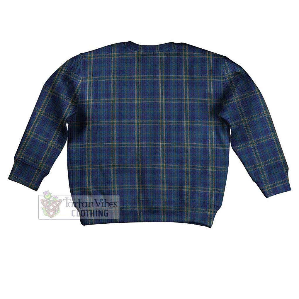 Fermanagh County Ireland Tartan Kid Ugly Sweater - Tartan Vibes Clothing
