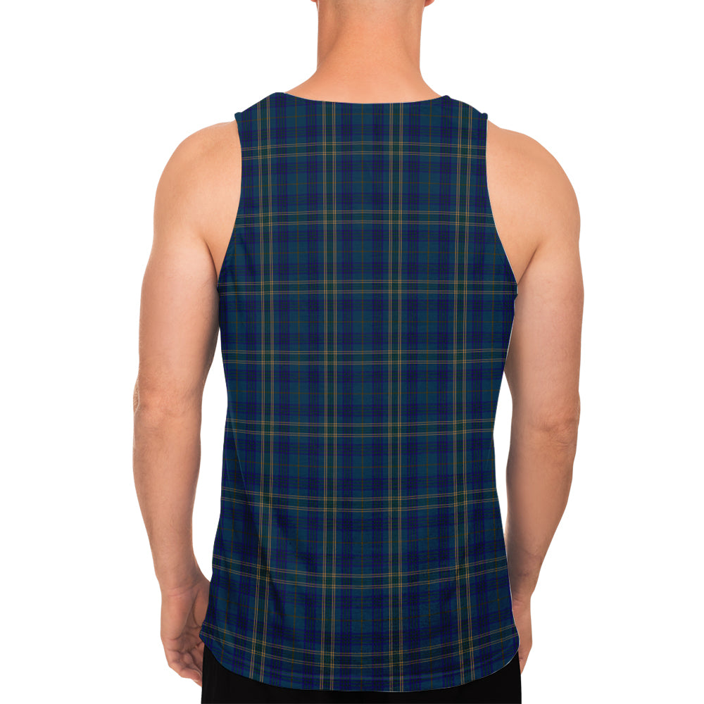 Fermanagh County Ireland Tartan Mens Tank Top - Tartan Vibes Clothing