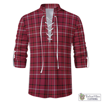 Fernie Tartan Men's Scottish Traditional Jacobite Ghillie Kilt Shirt - Tartan Vibes Clothing