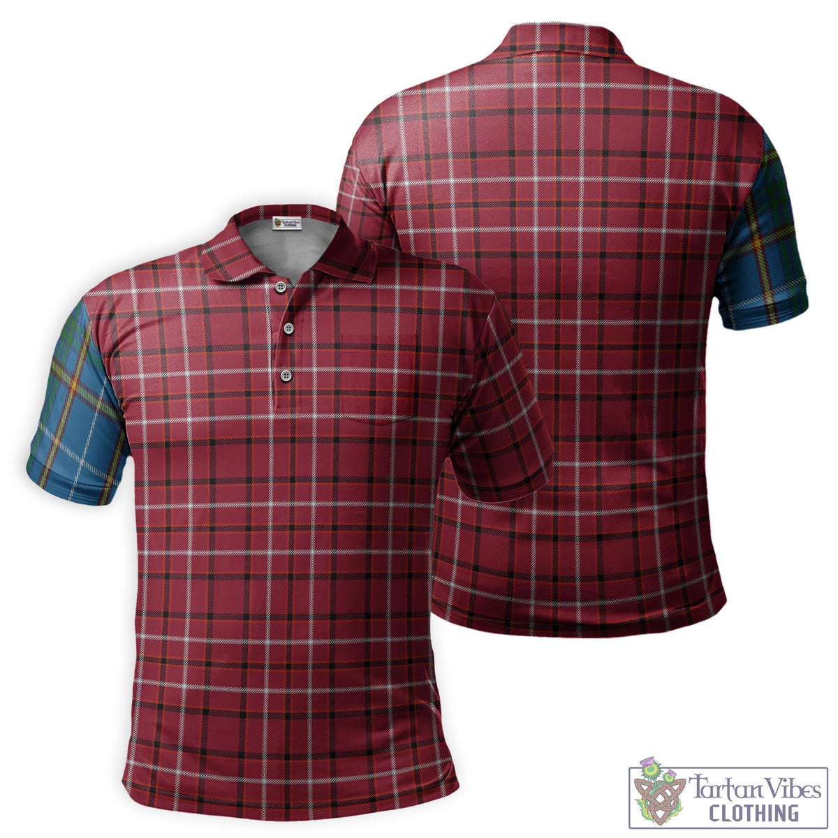 Fernie Tartan Mens Polo Shirt - Tartan Vibes Clothing