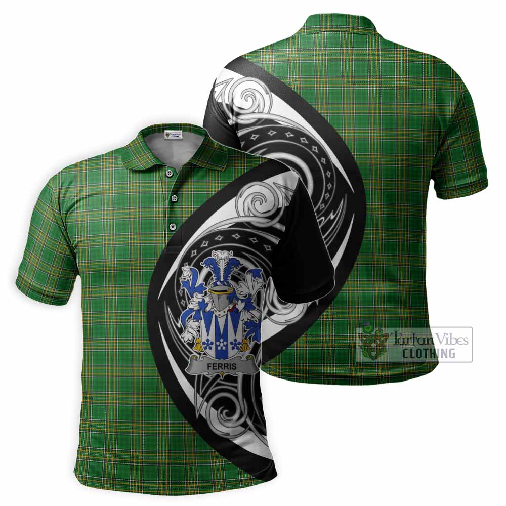Ferris Irish Clan Polo Shirt Celtic Circle Style - Tartan Vibes Clothing