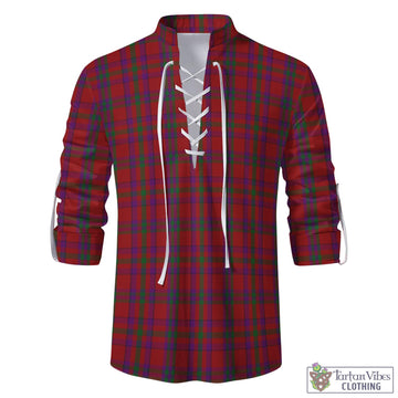 Fiddes Tartan Men's Scottish Traditional Jacobite Ghillie Kilt Shirt