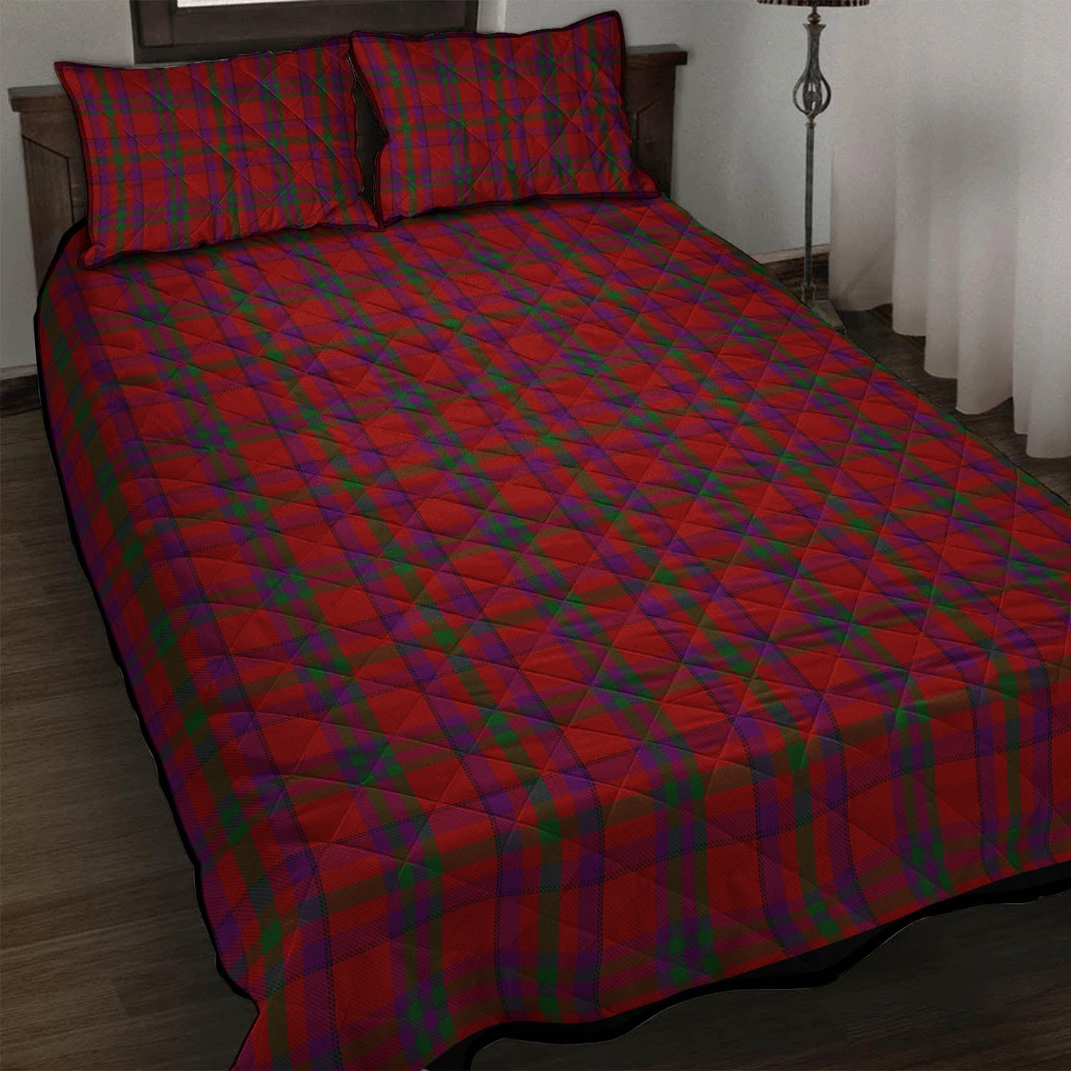 Fiddes Tartan Quilt Bed Set - Tartan Vibes Clothing