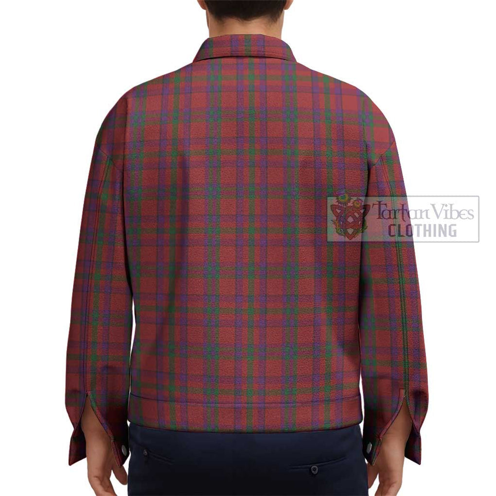 Fiddes Tartan Unisex Lapel Cotton Jacket - Tartan Vibes Clothing