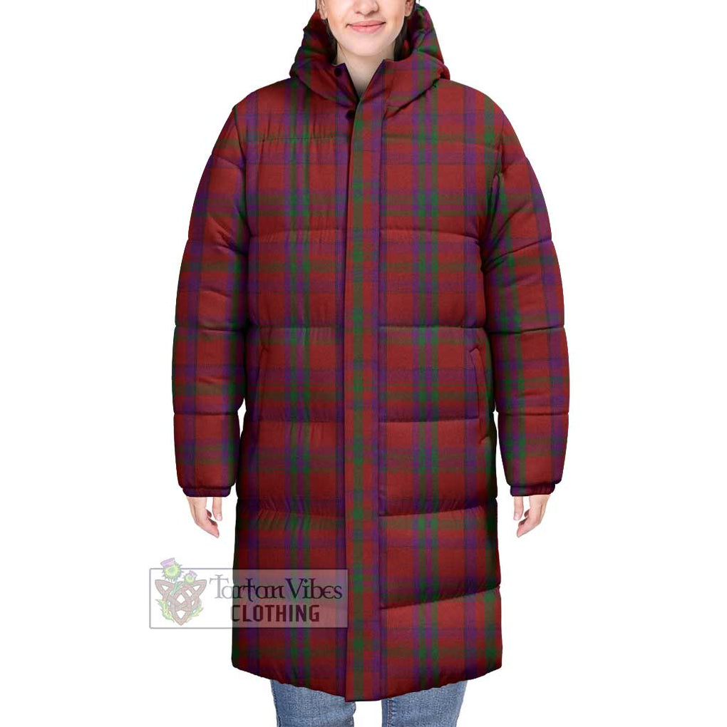 Tartan Vibes Clothing Fiddes Tartan Long Down Jacket