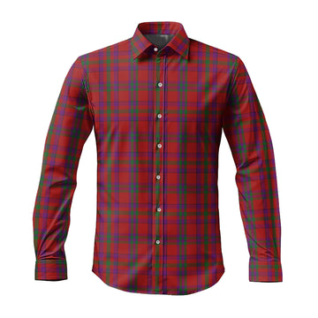 Fiddes Tartan Long Sleeve Button Up Shirt