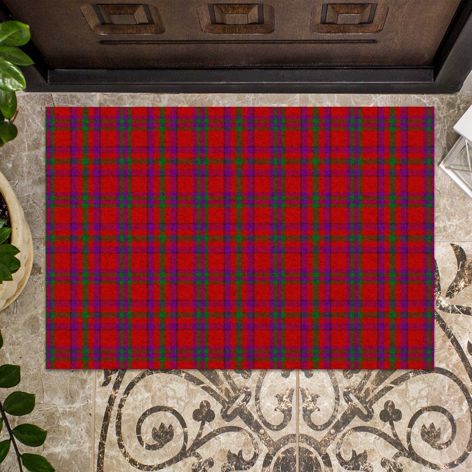 Fiddes Tartan Door Mat - Tartanvibesclothing