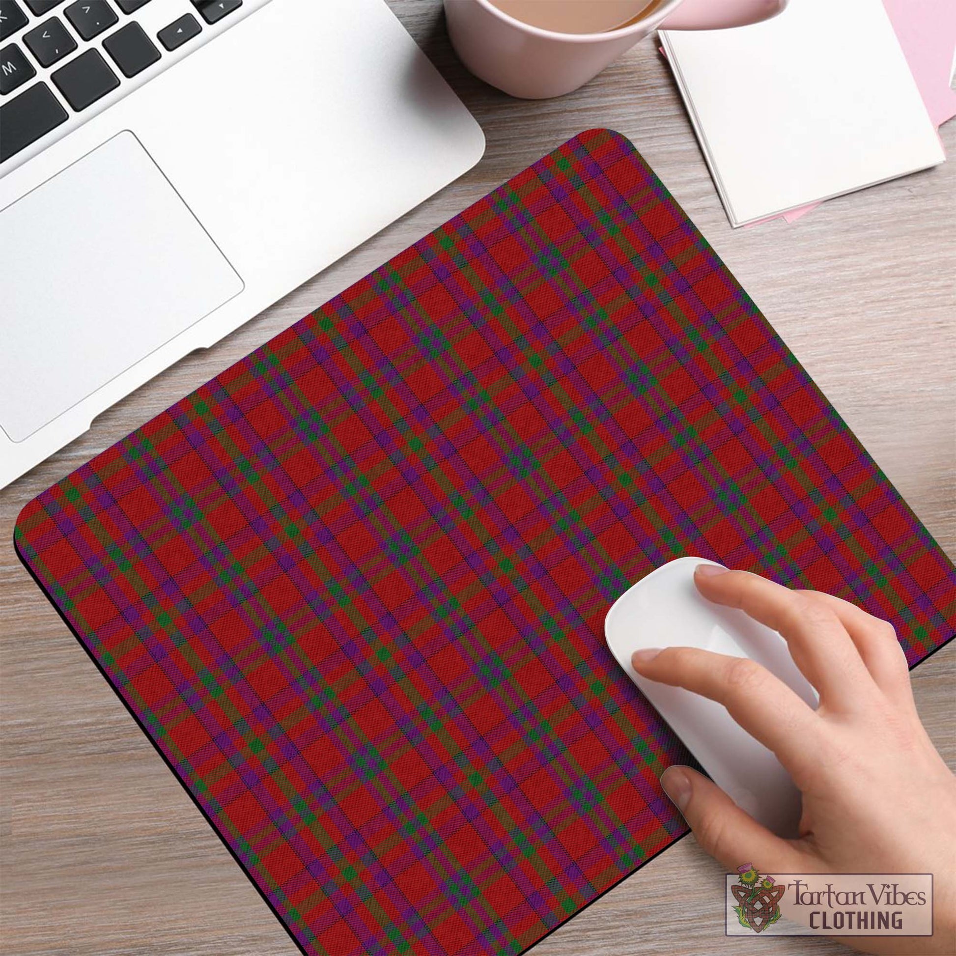 Tartan Vibes Clothing Fiddes Tartan Mouse Pad