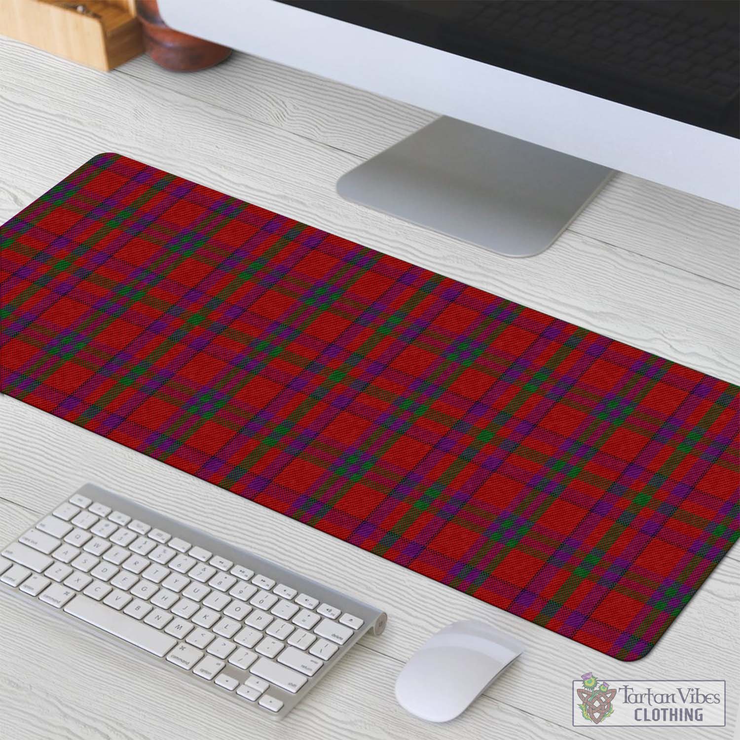 Tartan Vibes Clothing Fiddes Tartan Mouse Pad