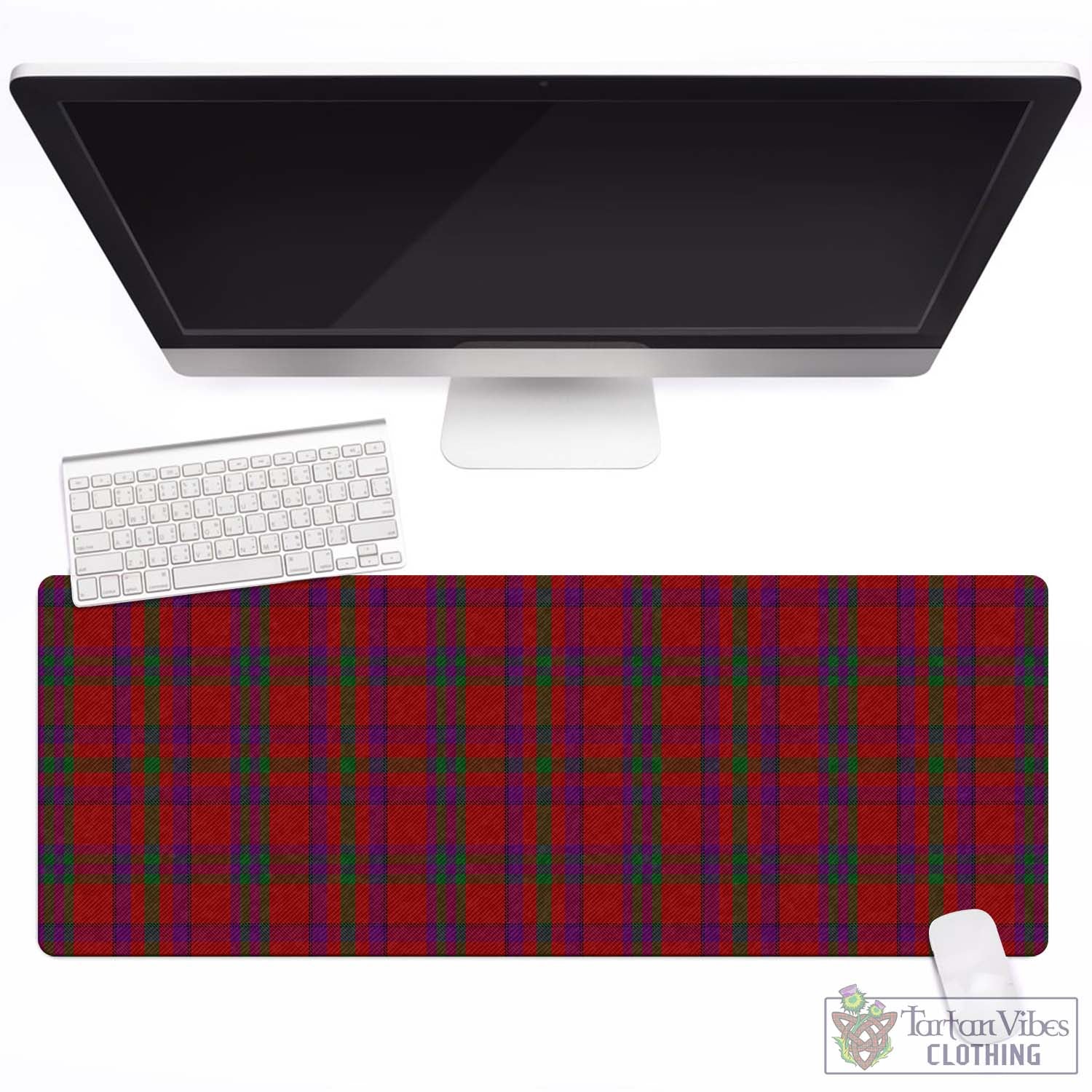 Tartan Vibes Clothing Fiddes Tartan Mouse Pad