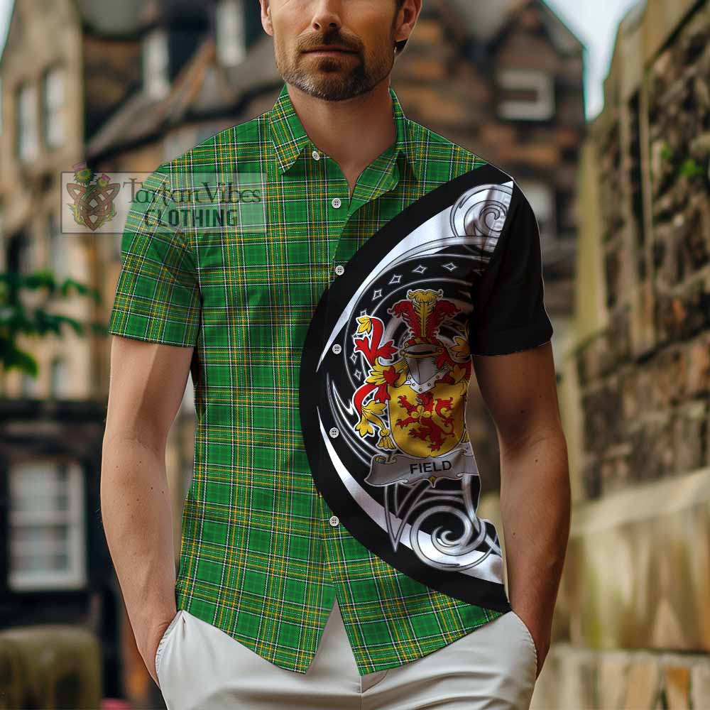Field Irish Clan Hawaiian Shirt Celtic Circle Style - Tartan Vibes Clothing