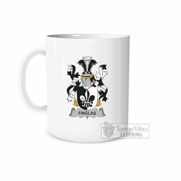 Finglas Irish Clan Coat of Arms Ceramic Mug