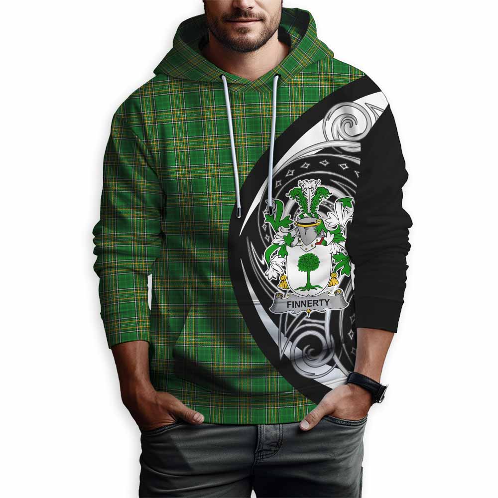 Finnerty Irish Clan Hoodie Celtic Circle Style Pullover Hoodie - Tartan Vibes Clothing
