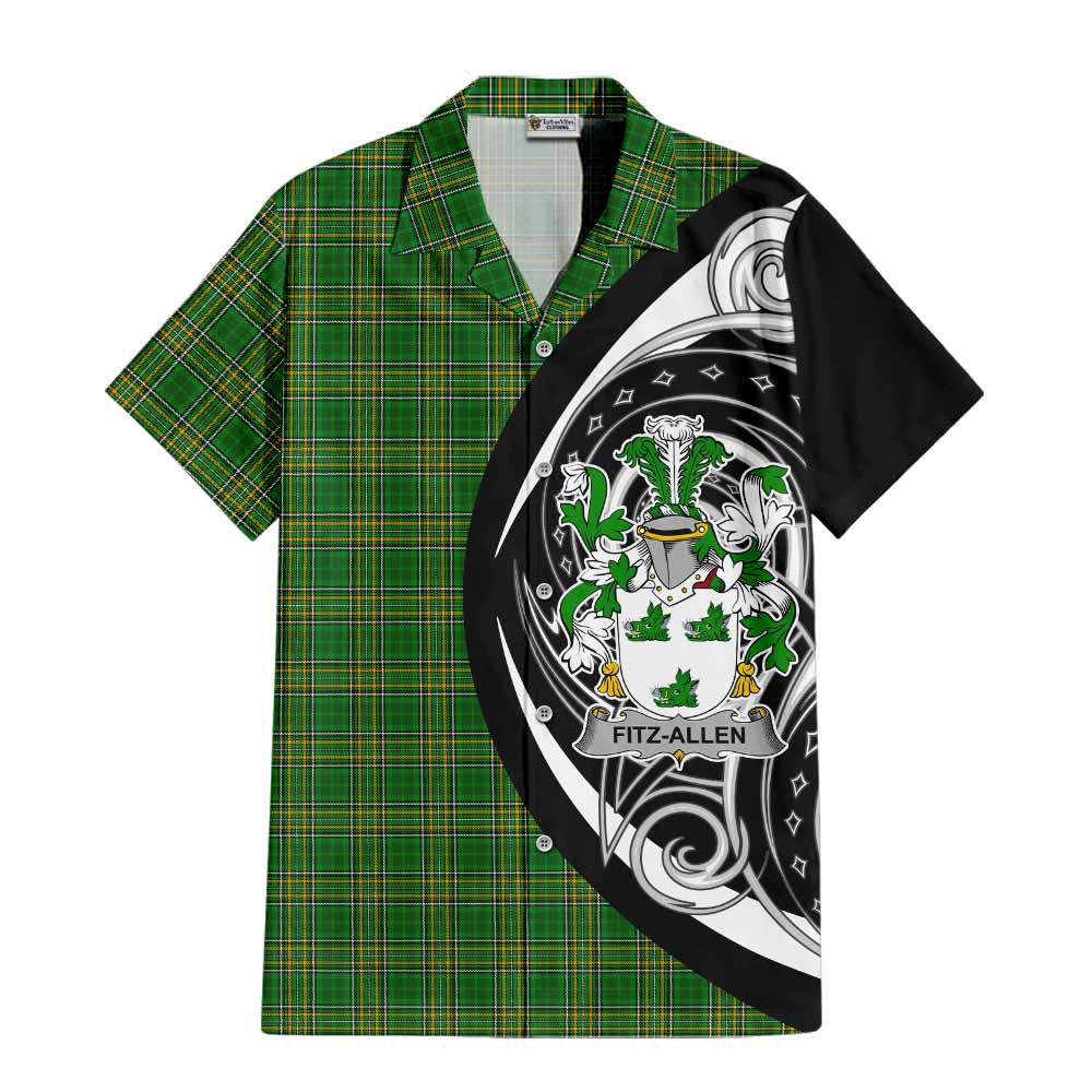 Fitz-Allen Irish Clan Hawaiian Shirt Celtic Circle Style Kid - Tartan Vibes Clothing