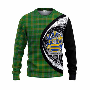 Fitz-Eustace Irish Clan Knitted Sweater Celtic Circle Style Unisex - Tartan Vibes Clothing