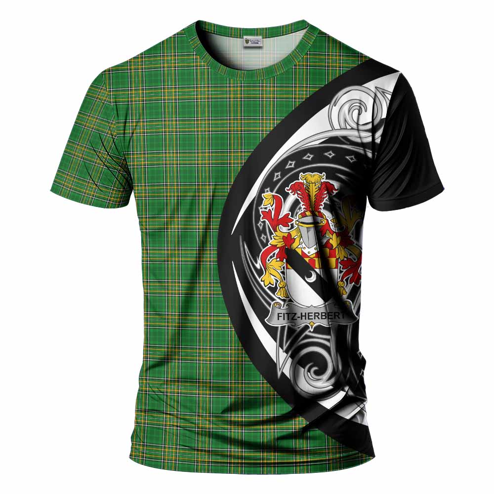 Fitz-Herbert Irish Clan T-Shirt Celtic Circle Style Kid's Shirt - Tartan Vibes Clothing