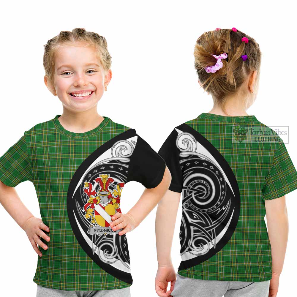 Fitz-Nicol Irish Clan Kid T-Shirt Celtic Circle Style - Tartan Vibes Clothing