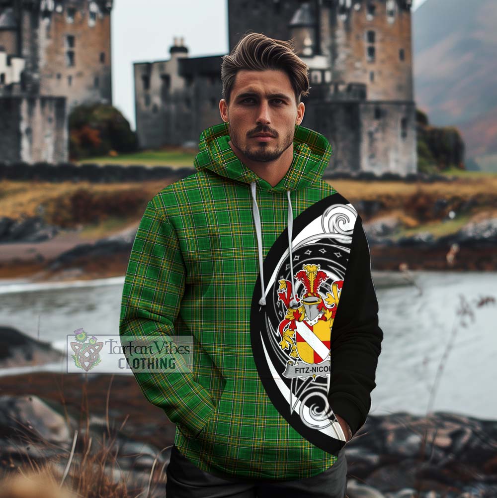 Fitz-Nicol Irish Clan Cotton Hoodie Celtic Circle Style - Tartan Vibes Clothing