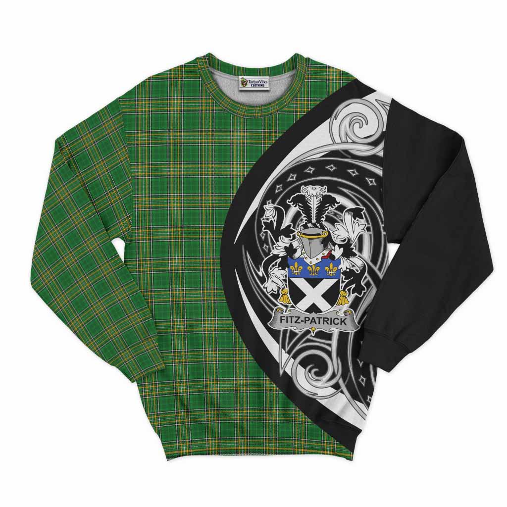 Fitz-Patrick Irish Clan Sweatshirt Celtic Circle Style Unisex - Tartan Vibes Clothing
