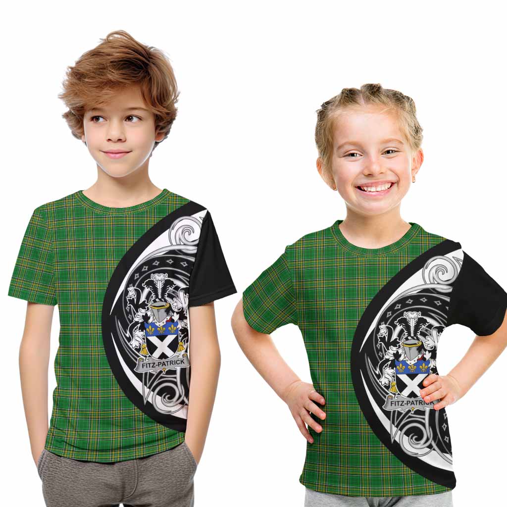 Fitz-Patrick Irish Clan Kid T-Shirt Celtic Circle Style Youth XL Size14 - Tartan Vibes Clothing