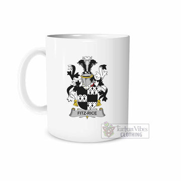 Fitz-Rice Irish Clan Coat of Arms Ceramic Mug