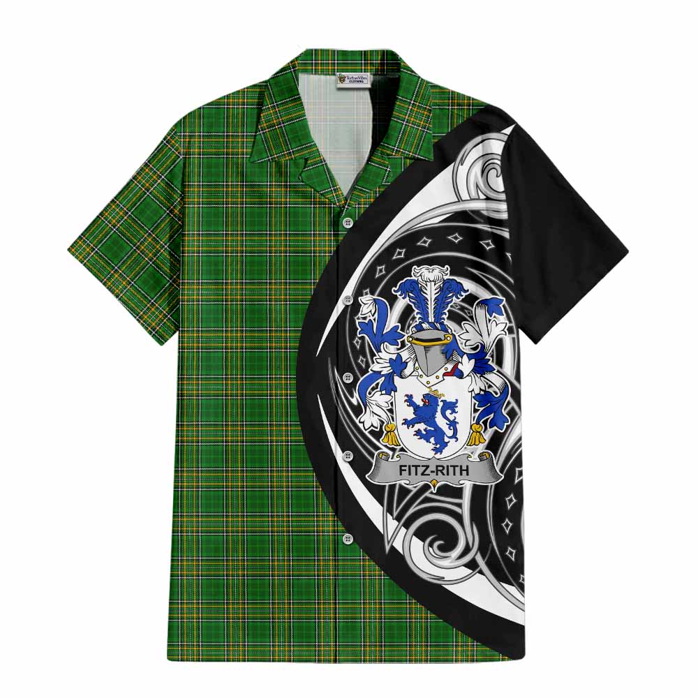 Fitz-Rith Irish Clan Hawaiian Shirt Celtic Circle Style Kid - Tartan Vibes Clothing