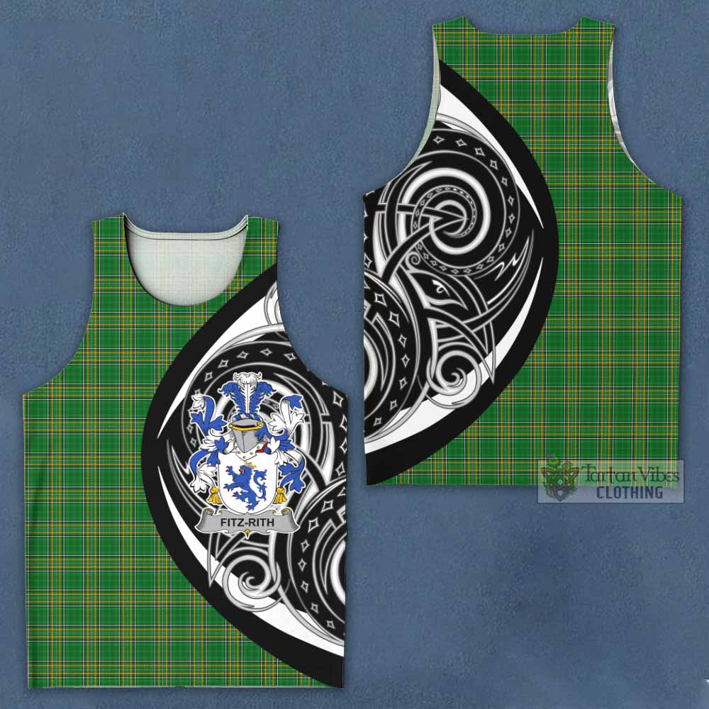 Fitz-Rith Irish Clan Men's Tank Top Celtic Circle Style - Tartan Vibes Clothing