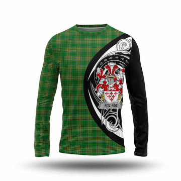 Fitz-Roe Irish Clan Long Sleeve T-Shirt Celtic Circle Style Unisex - Tartan Vibes Clothing