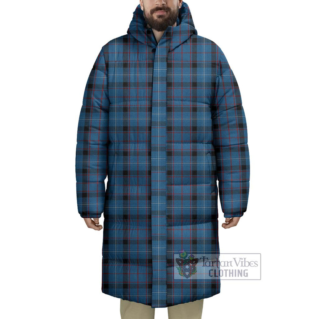 Tartan Vibes Clothing Fitzgerald Tartan Long Down Jacket