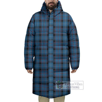 Fitzgerald Tartan Long Down Jacket