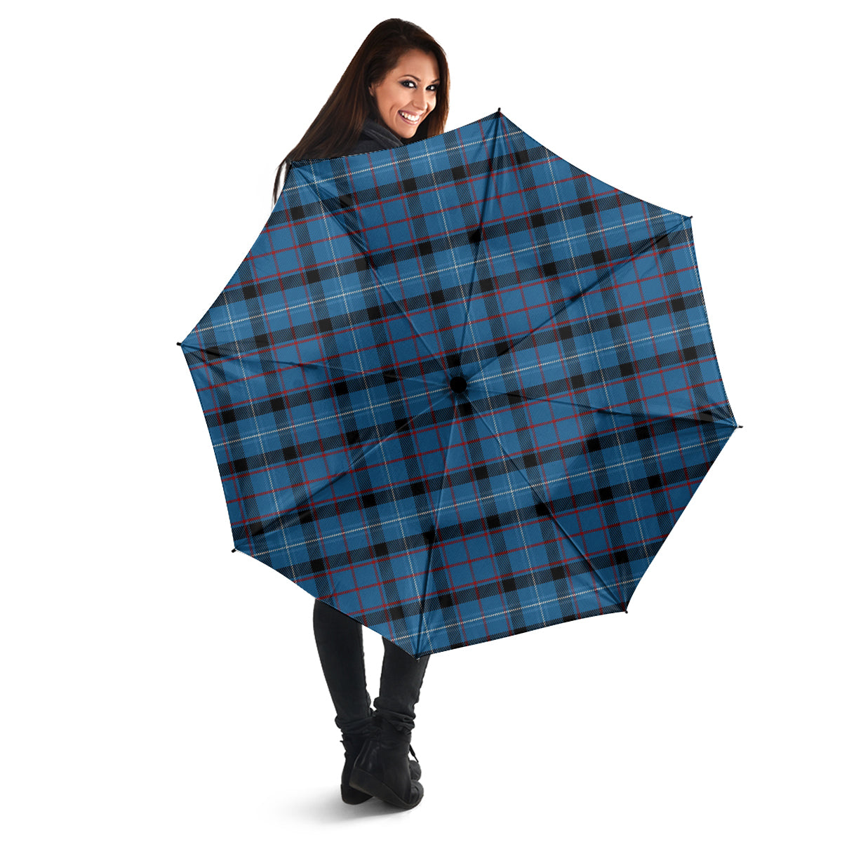 Fitzgerald Family Tartan Umbrella - Tartanvibesclothing