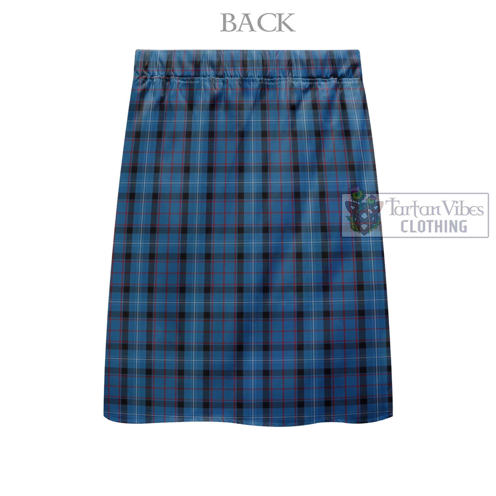 Tartan Vibes Clothing Fitzgerald Family Tartan Men's Pleated Skirt - Fashion Casual Retro Scottish Style