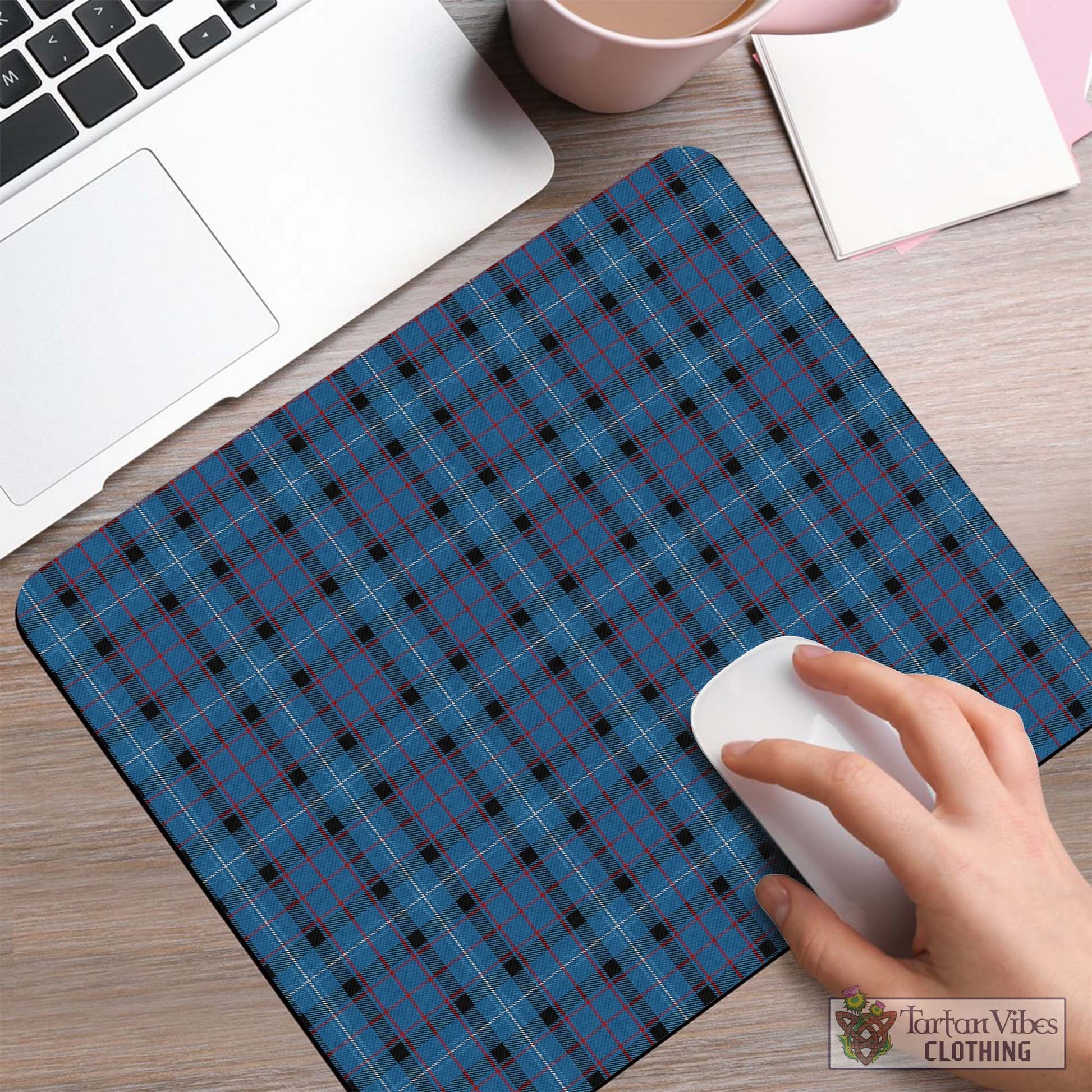 Tartan Vibes Clothing Fitzgerald Family Tartan Mouse Pad