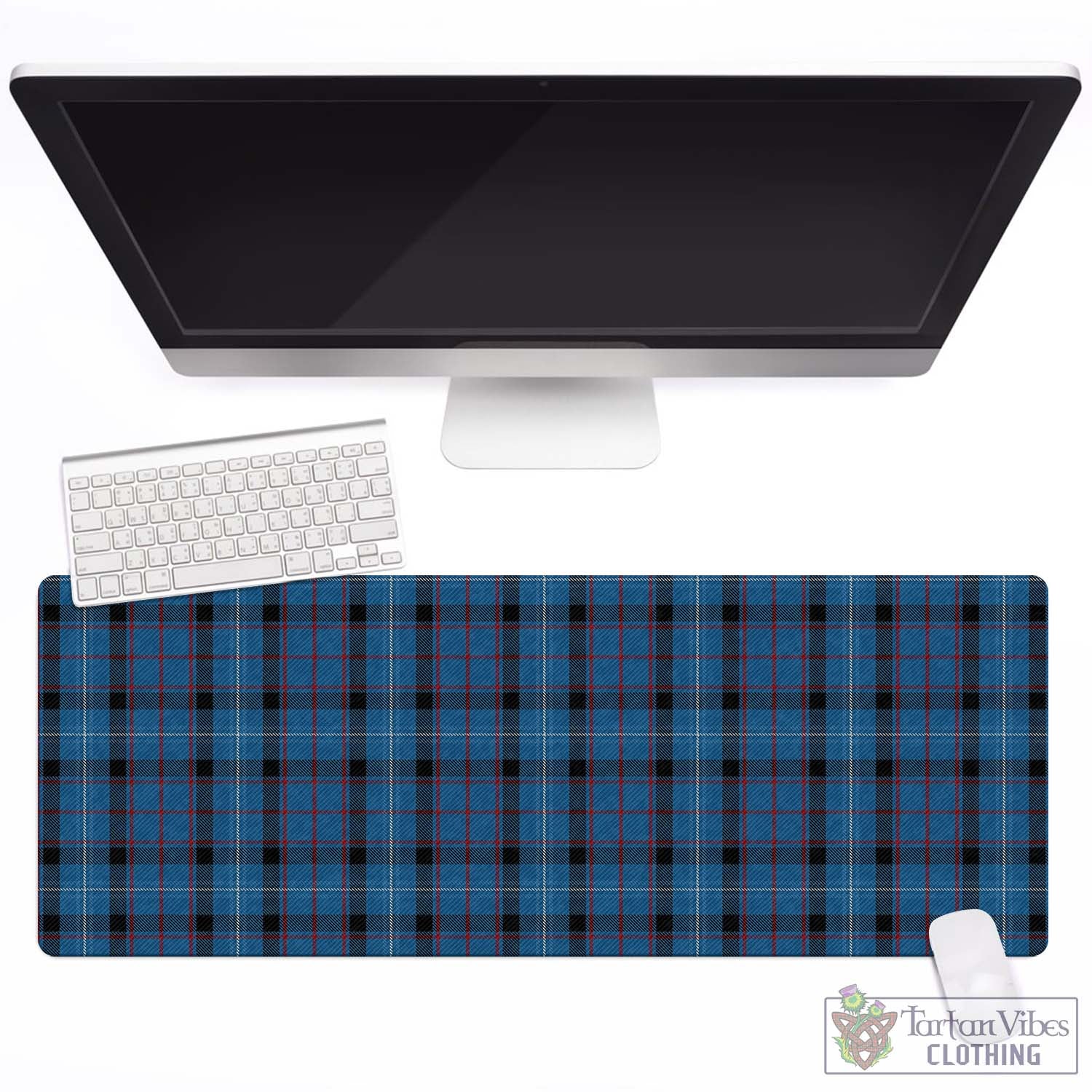 Tartan Vibes Clothing Fitzgerald Family Tartan Mouse Pad