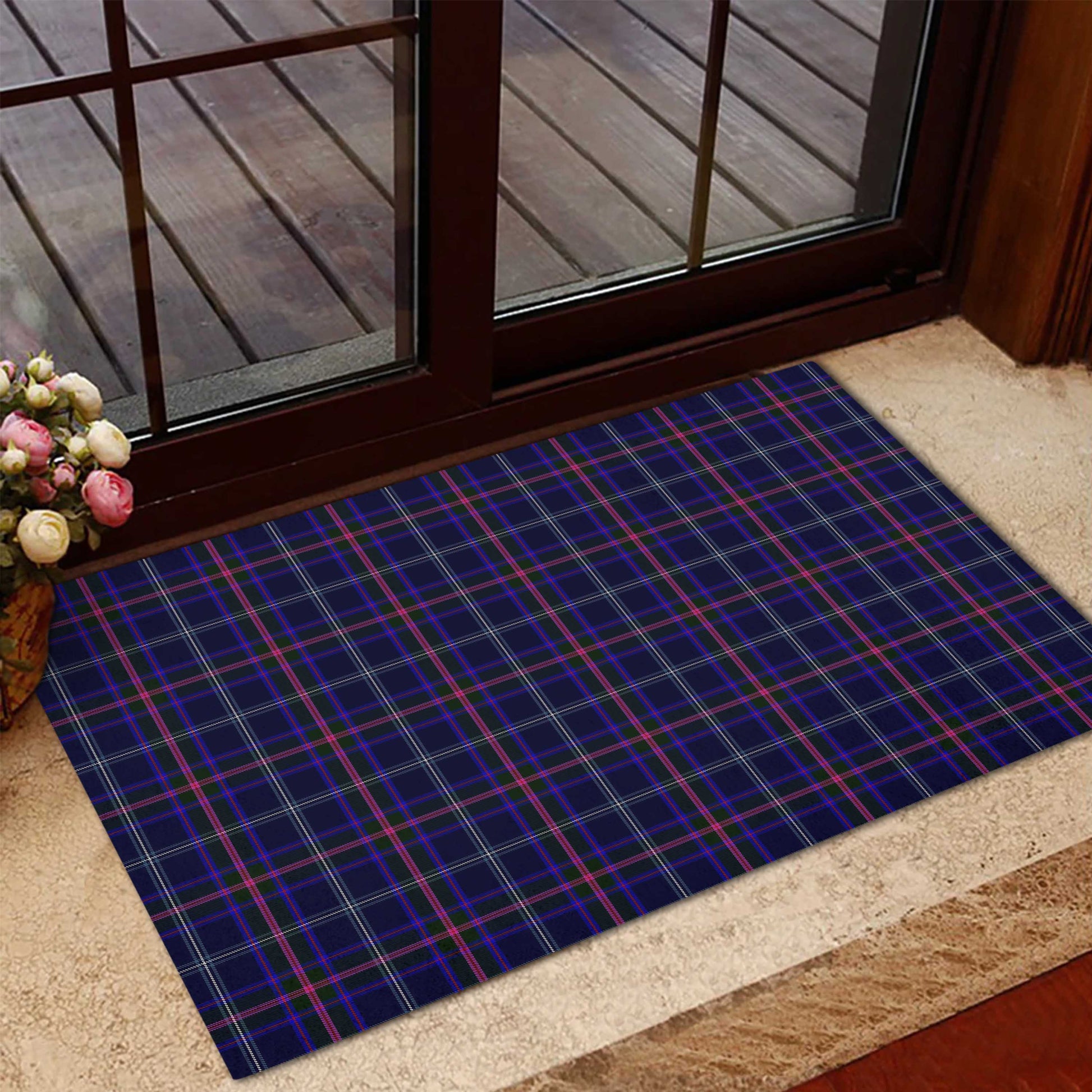 Fitzgerald Hunting Tartan Door Mat - Tartanvibesclothing