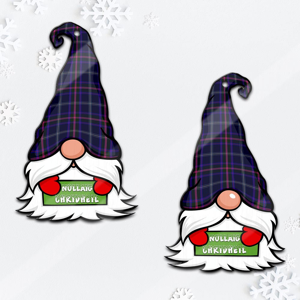 Fitzgerald Hunting Gnome Christmas Ornament with His Tartan Christmas Hat - Tartan Vibes Clothing