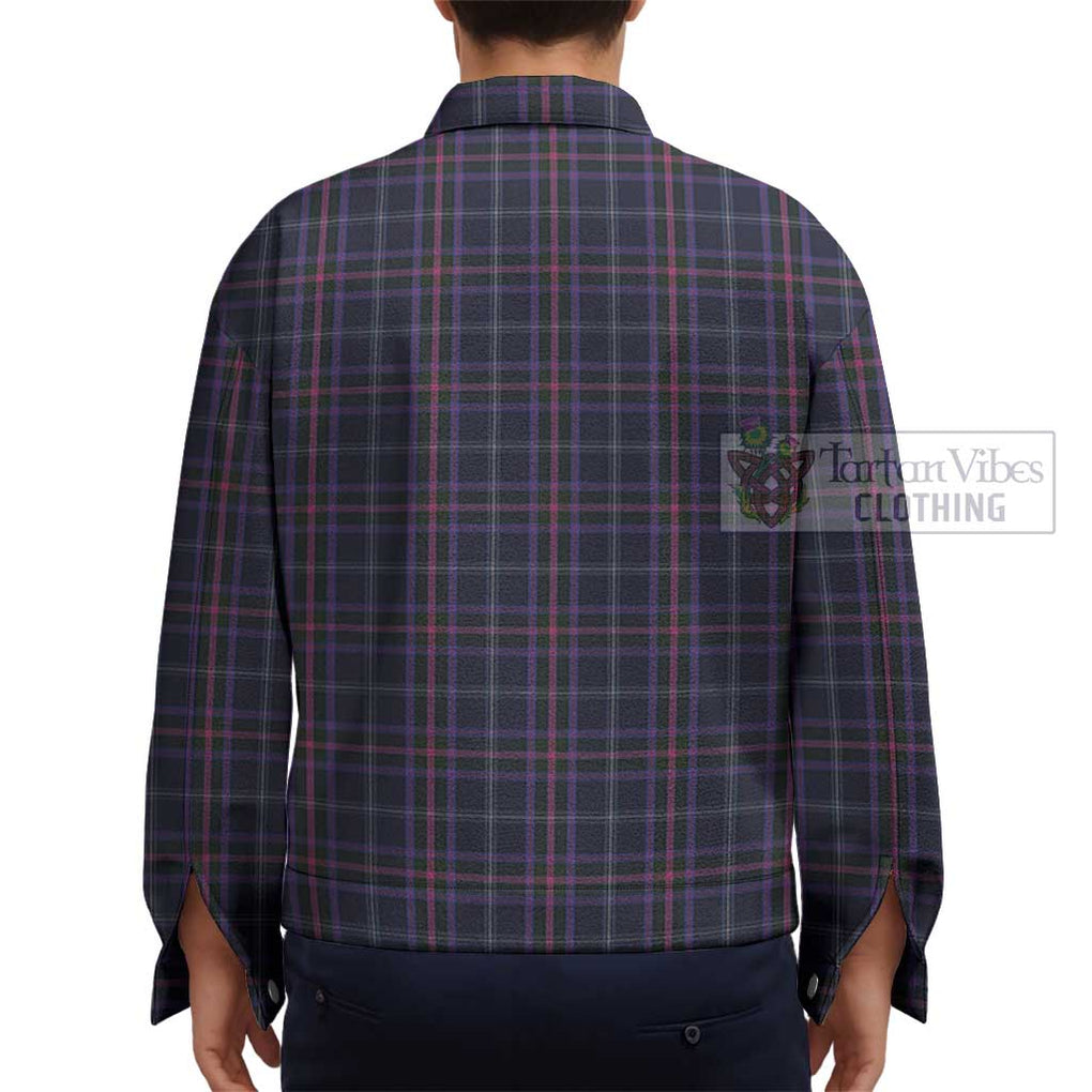 Fitzgerald Hunting Tartan Unisex Lapel Cotton Jacket - Tartan Vibes Clothing