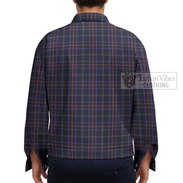 Fitzgerald Hunting Tartan Unisex Lapel Cotton Jacket